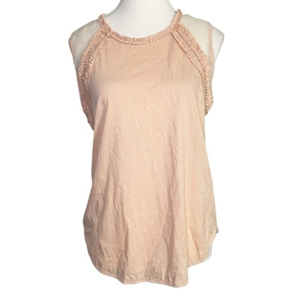 J. Crew Peach Sleeveless Tank Top